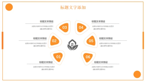 橙色商务计划书通用PPT模板