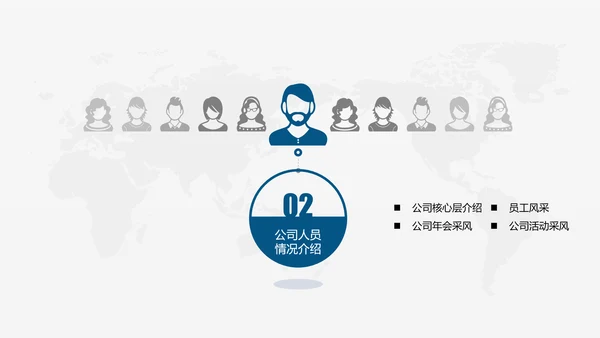 稳重简约详细内容企业员工入职培训PPT模板