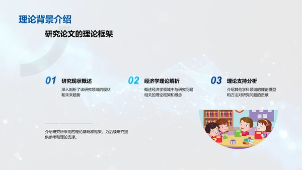经济学硕士答辩PPT模板