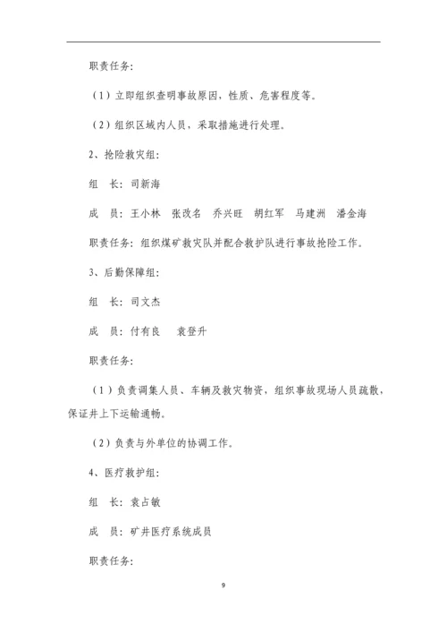 煤业有限公司专项应急预案.docx