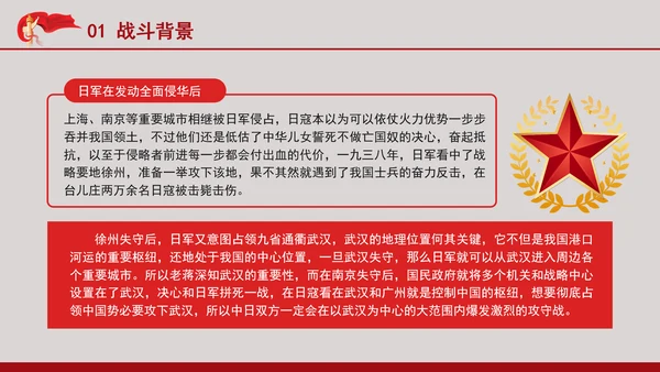 抗日最大战役武汉会战党史故事学习PPT课件