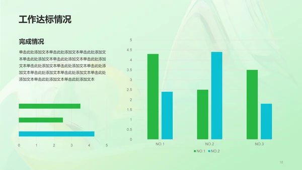 绿色创意酷炫年中工作总结PPT