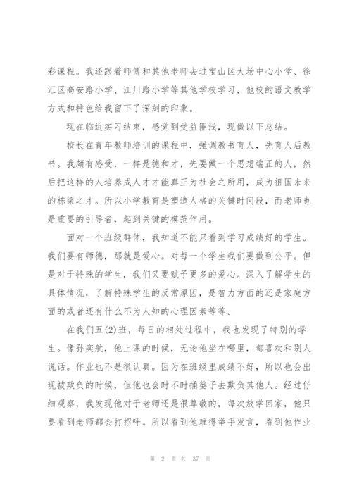 小学语文实践心得范文十篇.docx