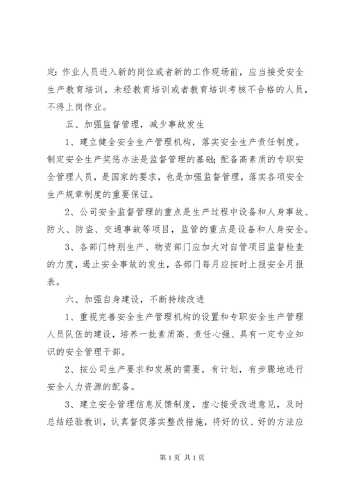 公司年度安全生产工作计划.docx