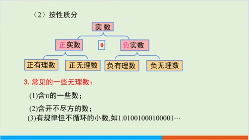 6.3 第1课时 实数 教学课件--人教版初中数学七年级下