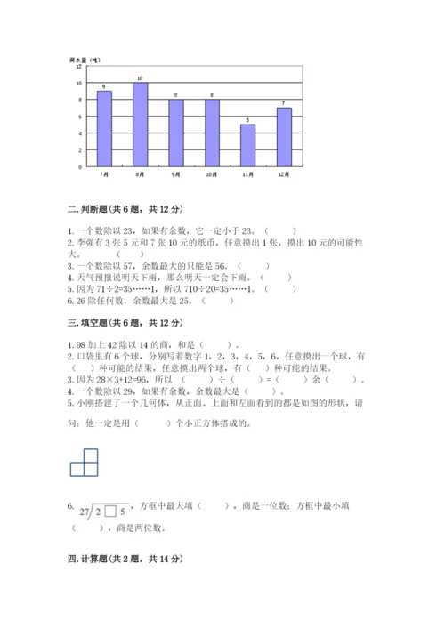 苏教版小学四年级上册数学期末卷附答案（模拟题）.docx