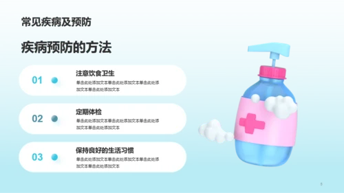 蓝色创意医学专业知识科普PPT