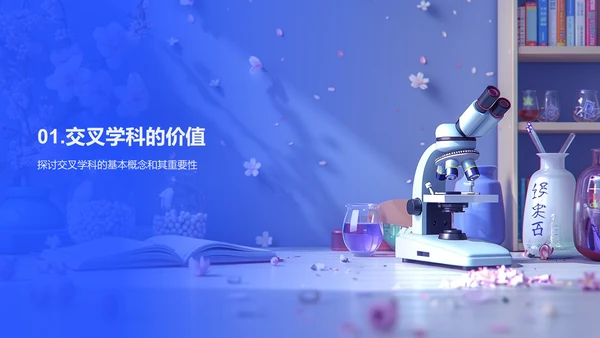 交叉学科开题报告PPT模板