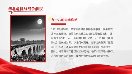 红色党政风民族记忆历史警钟红色文化宣传PPT