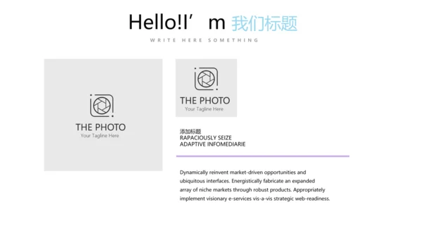 公司产品介绍宣传通用PPT动态模板