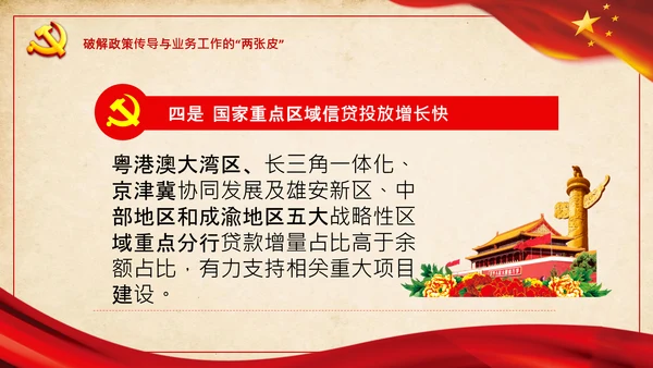 党支部破解“两张皮”全力促进党建和业务的深度融合PPT模板
