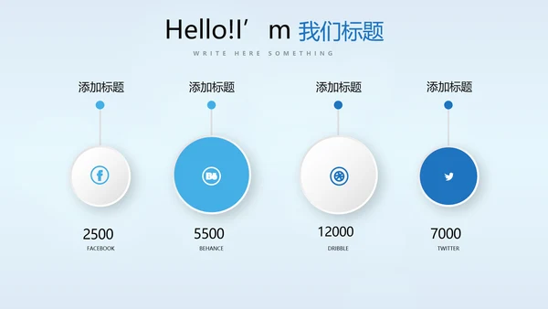 蓝色时尚牙科智能科技动态PPT