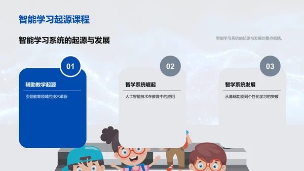 智能学习系统演讲PPT模板