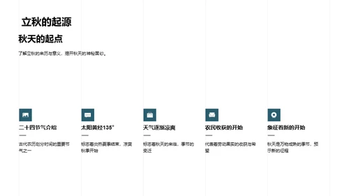 立秋文化与文学韵