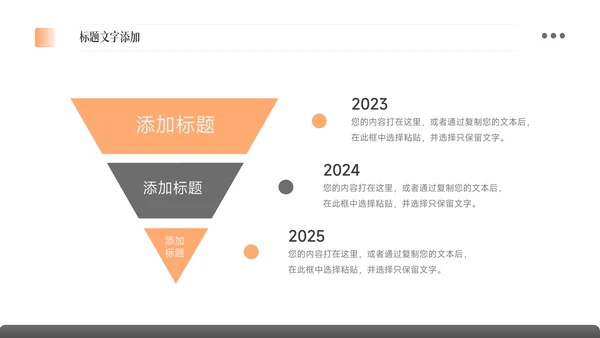橙色简洁双色大气企业文化培训PPT模板
