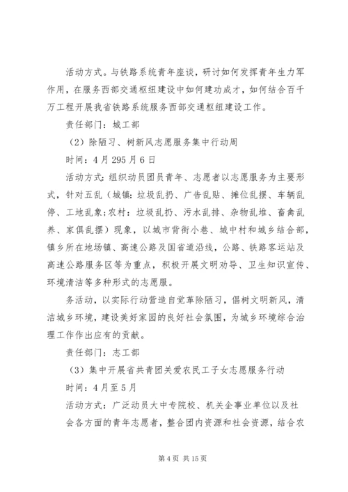五四活动方案4篇.docx