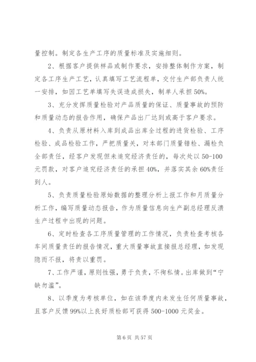 公司各部门值班制度.docx