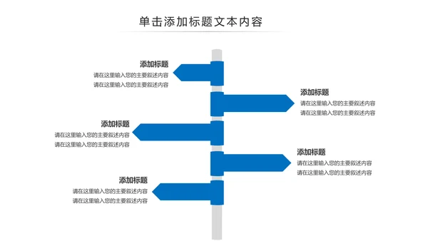 蓝色建筑设计室内设计图纸工作汇报PPT模板