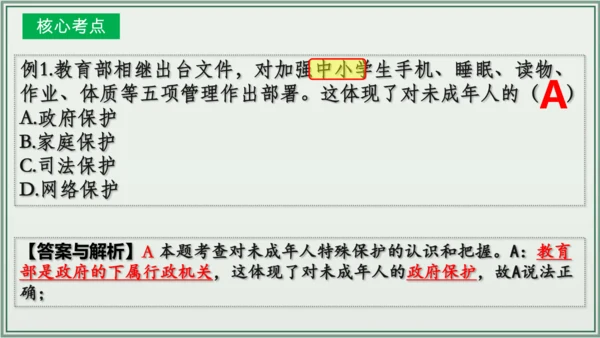 《讲·记·练高效复习》 第四单元 走进法治天地 七年级道德与法治下册 课件(共29张PPT)