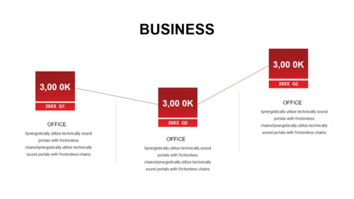 BUSINESS红色系列通用PPT模板