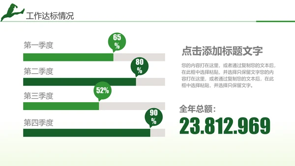跨越2021年终总结新年计划通用PPT模板