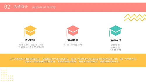 社团活动策划PPT模板