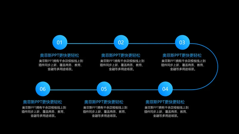 简约风递进关系6项PPT