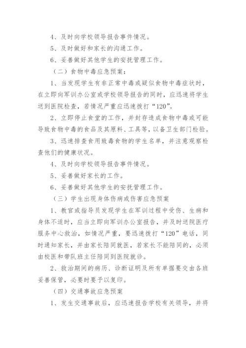 新生军训安全应急预案.docx