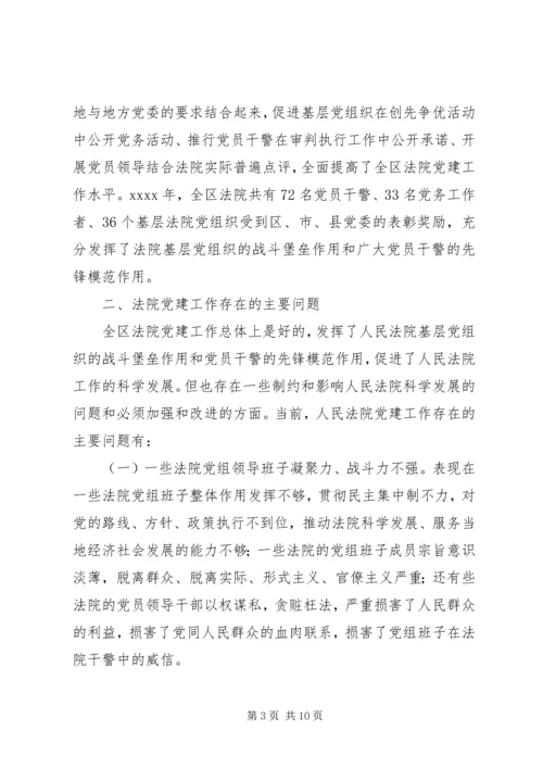 人民法院党建工作调研报告.docx