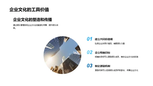 塑造企业文化