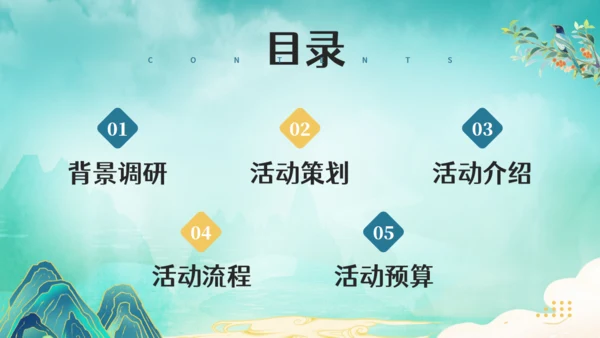 中华礼仪汉服文化节通用PPT模板