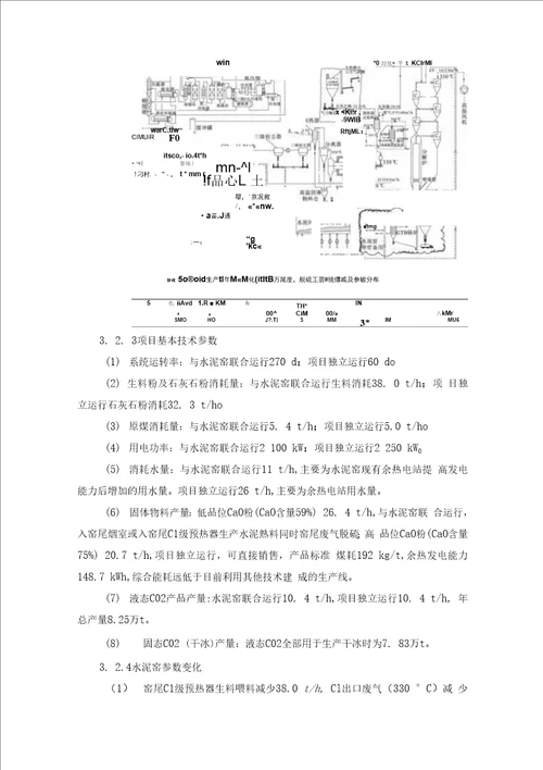 新型干法水泥窑捕集减排二氧化碳