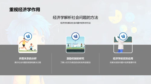 解析社会问题的经济学法PPT模板