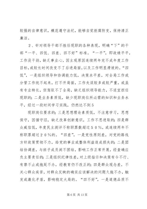 推进党政领导干部能上能下的思考 (4).docx