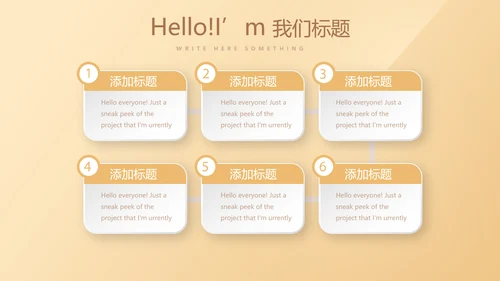 简约大方金色金融银行工作总结动态PPT模板