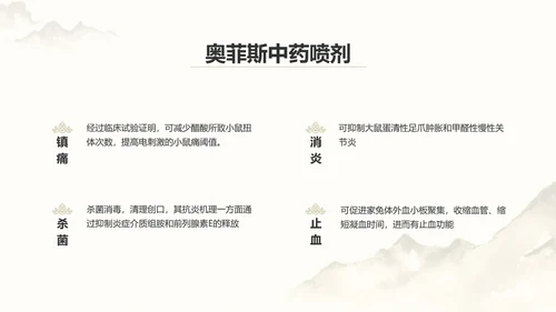 中国风中医药医疗保健产品介绍