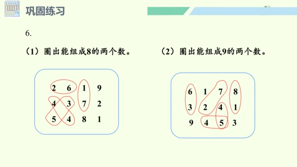 （2024年新版）人教版数学一年级上册2.1.4 练一练课件 (共22张PPT)