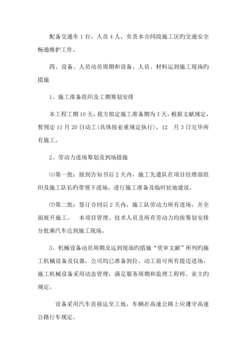 标志牌综合施工组织设计.docx