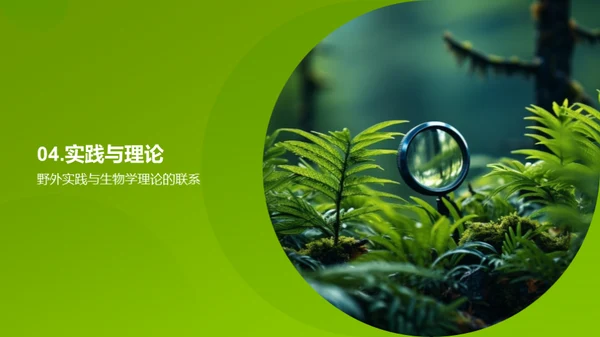 探索生物学的野外之旅