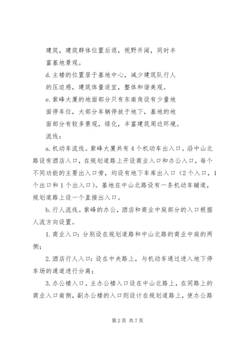 多层综合办公楼建筑调研报告 (3).docx