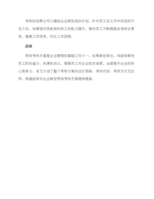 劳动考核方案.docx