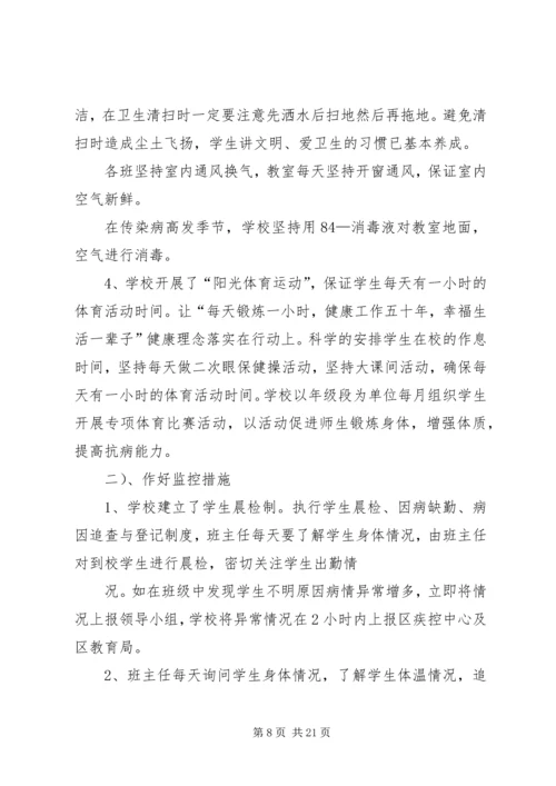 学校传染病防控工作自查整改报告.docx