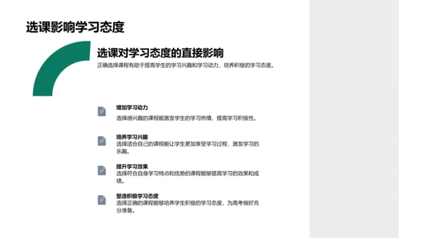 提升高考成绩的选课策略PPT模板