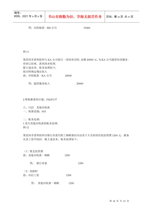 民间非营利组织会计制度及操作实务培训.docx