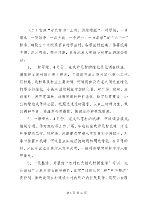 美丽乡村建设方案5篇.docx