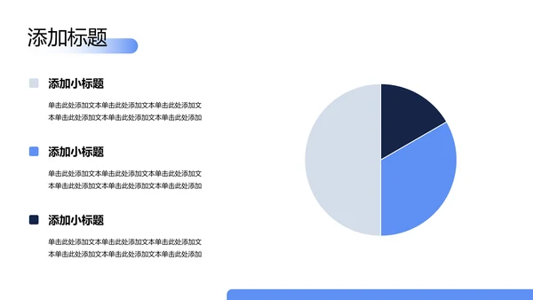 蓝色简约考研复试自我介绍PPT模板