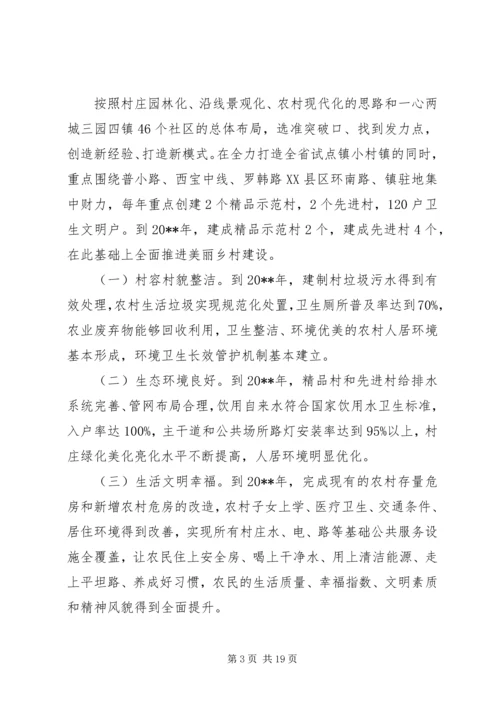 美丽乡村建设工作实施方案.docx