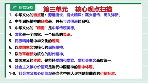 九上道法第三单元复习课件2024