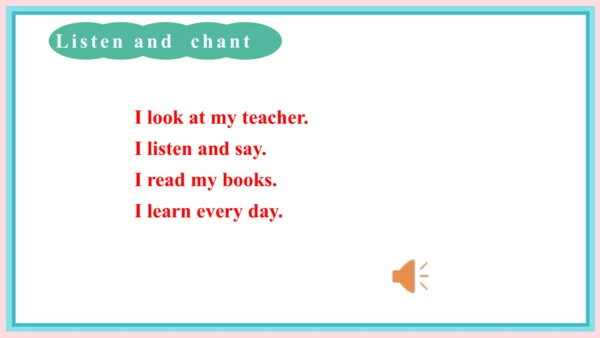 一年级英语上学期 Unit 3 Look,listen and learn Lesson 2 课件