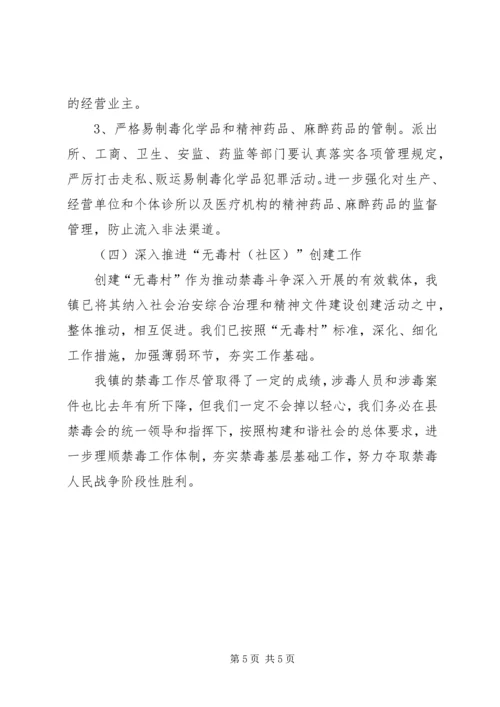 人民政府某年禁毒工作总结.docx